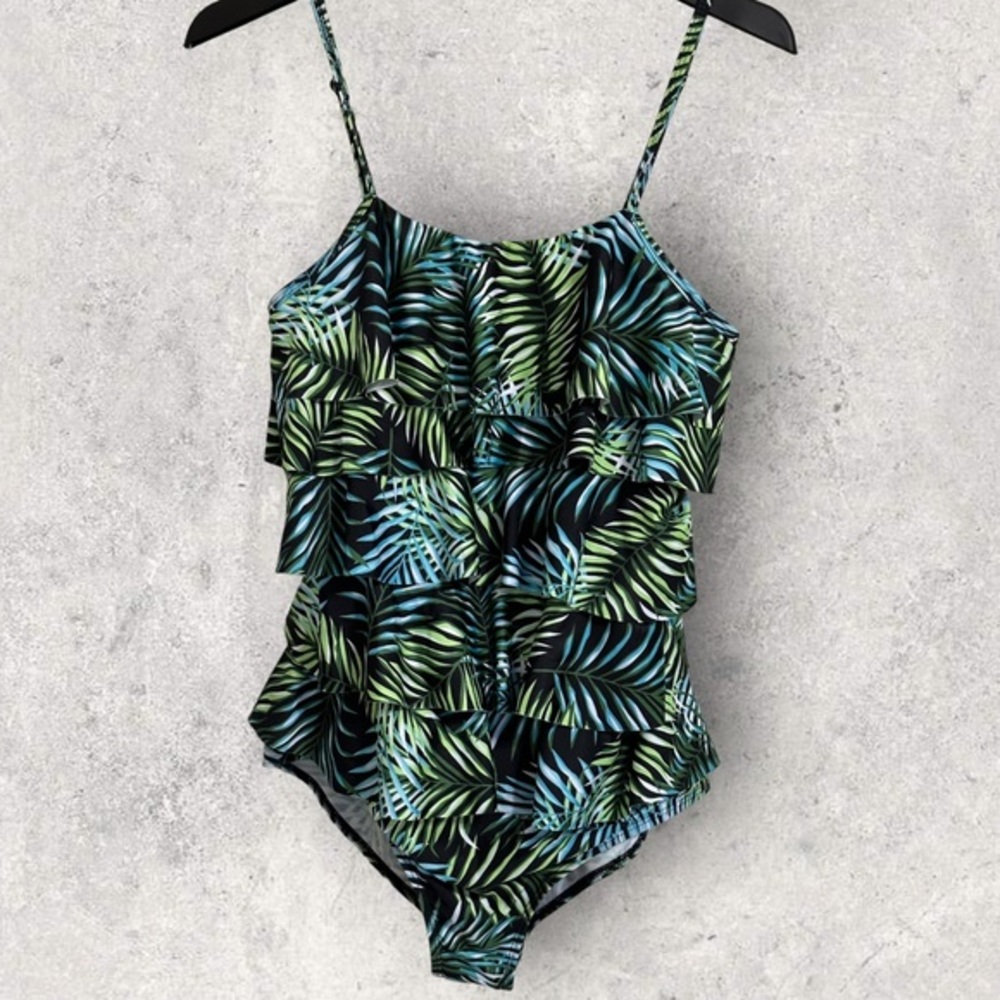 NWT - UNibelle Women's‎ One Piece Tropical Swimsuit - Picture 3 of 4